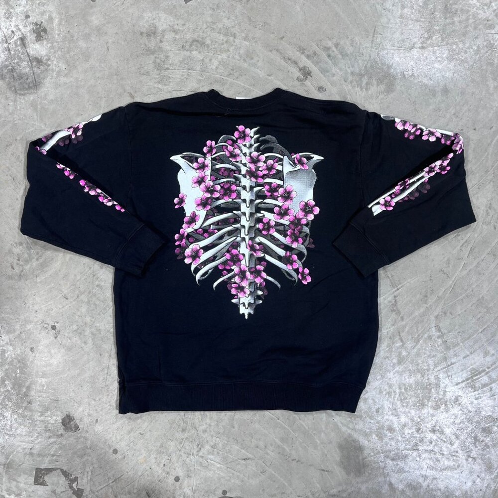 New Dr. Romanelli Drx Tokyo Skulls Black Sweatshi… - image 6